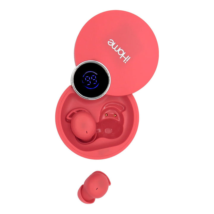 Ihome Audifonos True Wireless Xt-31 con Display Rojo