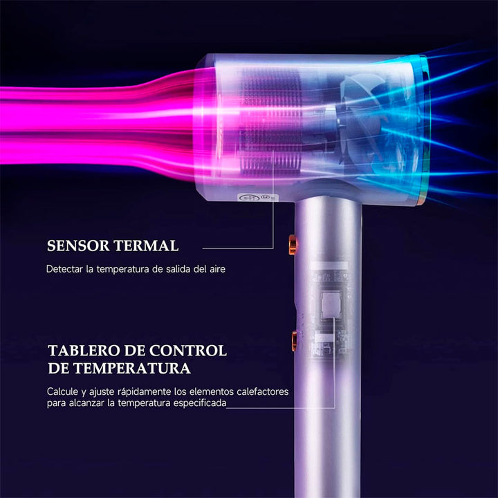 SECADORA DE CABELLO BGLAM PURPURA