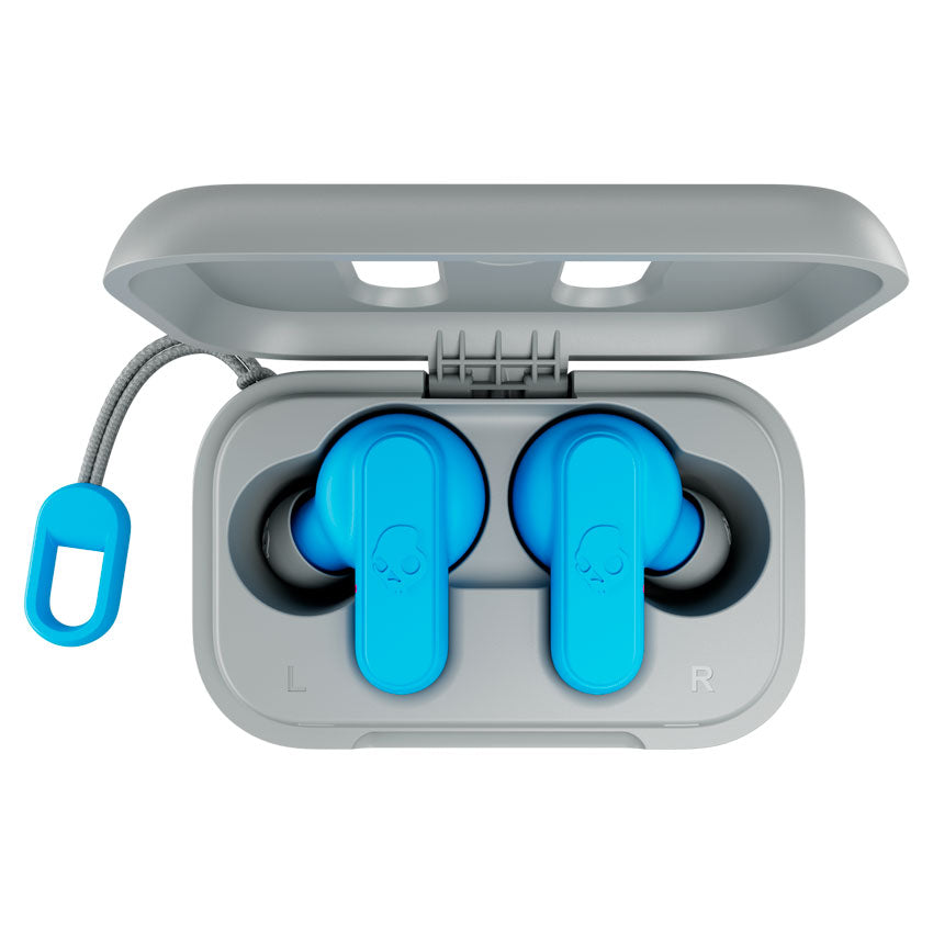 SKULLCANDY AUDIFONOS TRUE WIRELESS DIME2 COLOR AZUL/GRIS