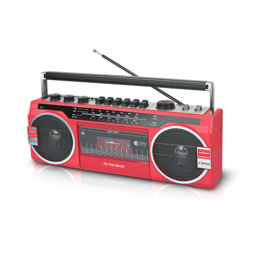 AUDIOBOX RADIO GRABADORA BLUETOOTH RXC-25BTRED