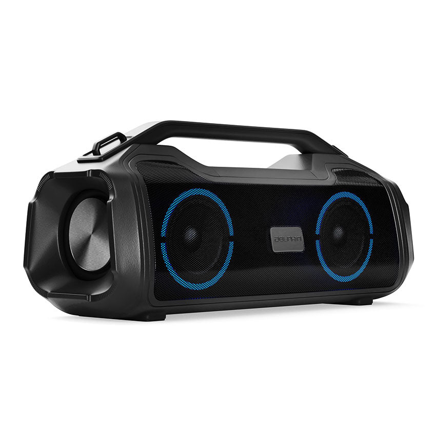 DOLPHIN LX-80 BOCINA BLUETOOTH PORTATIL COLOR NEGRO