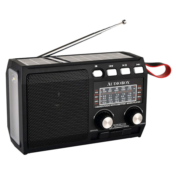 Audiobox Radio Bluetooth Retro C/panel Solar