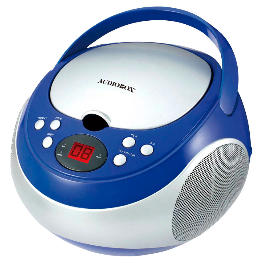 AUDIOBOX CDX-100BLUE RADIOGRABADORA PORTATIL COLOR AZUL