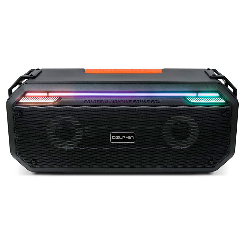 DOLPHIN BOCINA BLUETOOTH 2 X 3" PARTY BOOMBOX