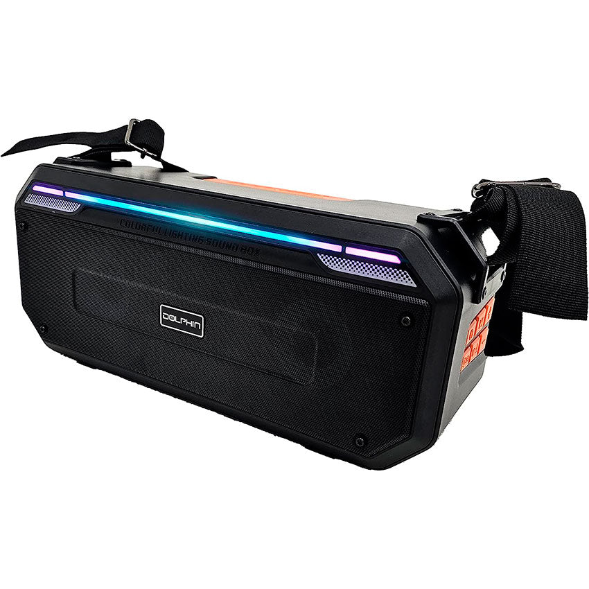 DOLPHIN BOCINA BLUETOOTH 2 X 3" PARTY BOOMBOX