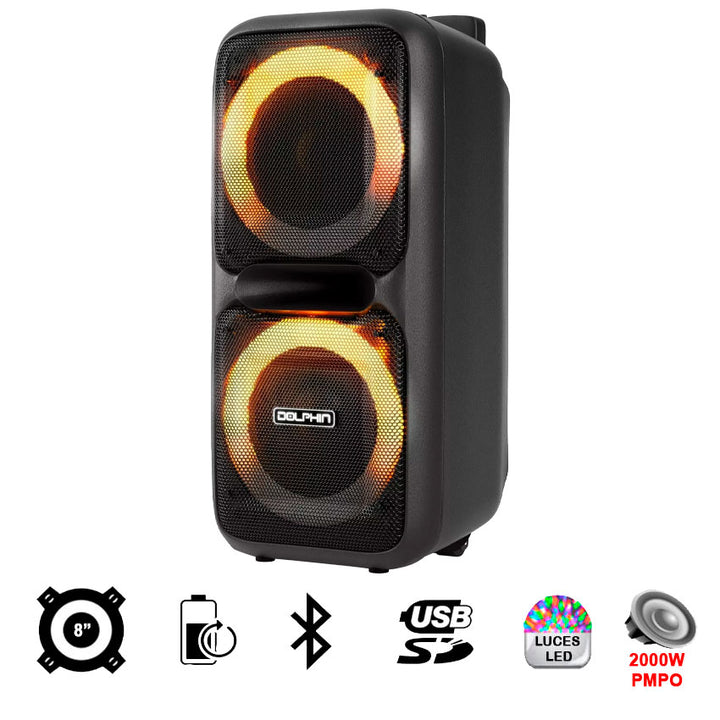 DOLPHIN BAFLE 2X8" BOXPARTY
