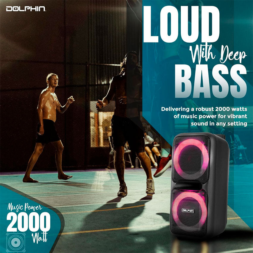 DOLPHIN BAFLE 2X8" BOXPARTY