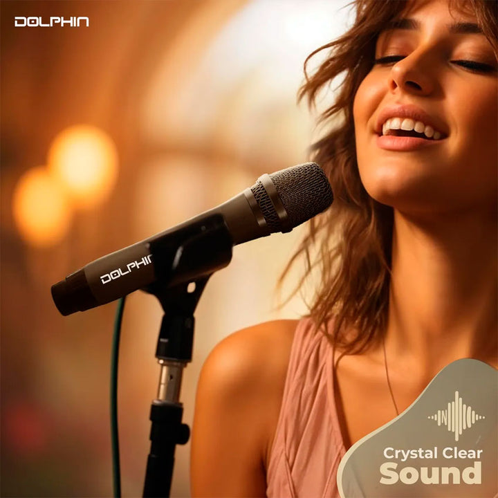 MICROFONO INAL. DOLPHIN TIPO C NEGRO (PAR)