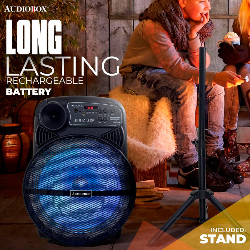 BAFLE AUDIOBOX 15" RECARGABLE