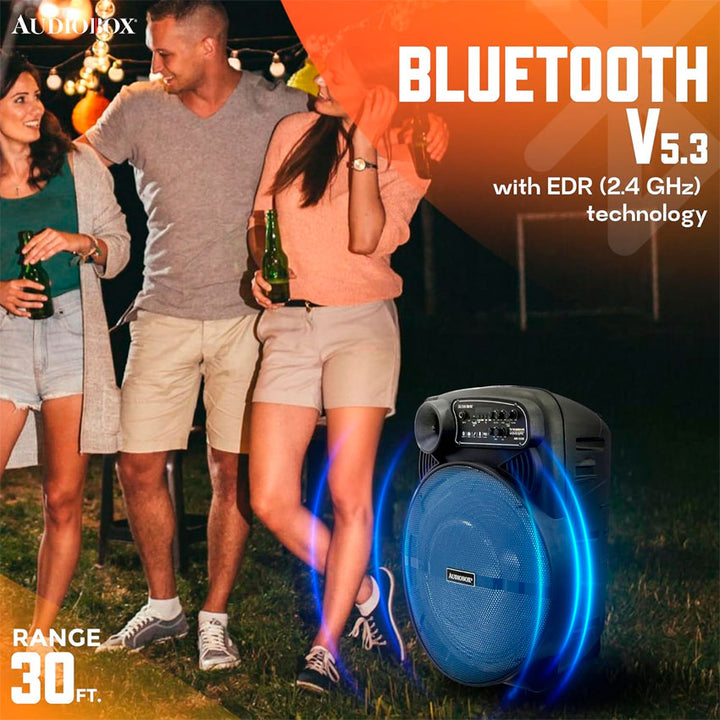 BAFLE AUDIOBOX 15" RECARGABLE