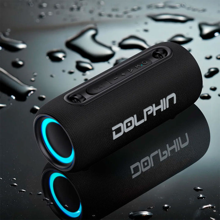 BOCINA BLUETOOTH DOLPHIN BAZOOKA NEGRO