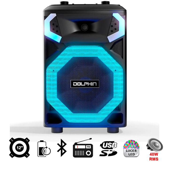 Bafle Dolphin 12" Recargable