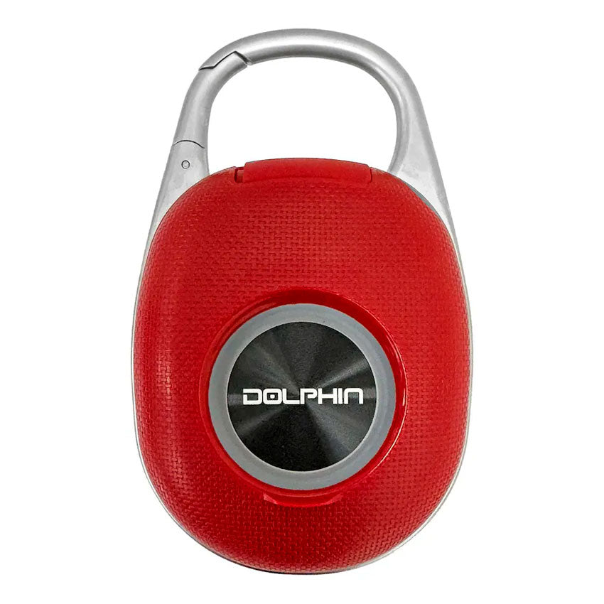 Dolphin Bocina Bluetooth Clip Ipx5 Rojo