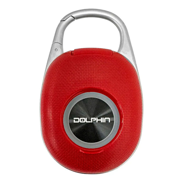 Dolphin Bocina Bluetooth Clip Ipx5 Rojo