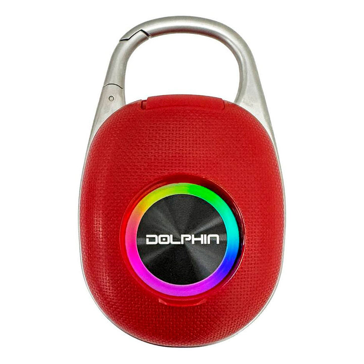 Dolphin Bocina Bluetooth Clip Ipx5 Rojo