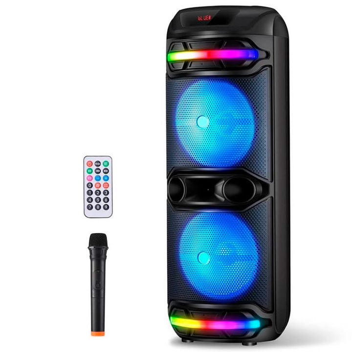 AUDIOBOX BAFLE RECARGABLE – POTENCIA Y DIVERSIÓN DONDE QUIERAS