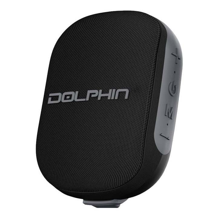 DOLPHIN BOCINA BLUETOOTH PORTÁTIL, RESISTENTE AL AGUA, CON TWS, CORREA DE MONTAJE
