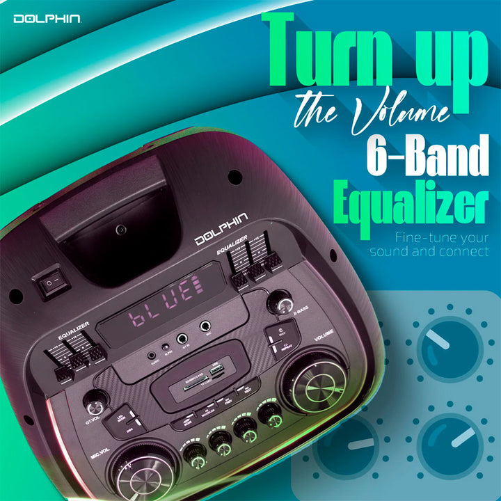 BAFLE AUDIOBOX 2X12" RECARGABLE