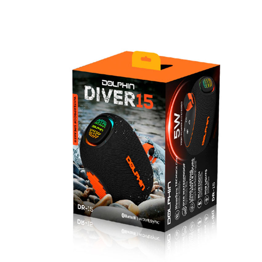 BOCINA BLUETOOTH DOLPHIN DIVER 15