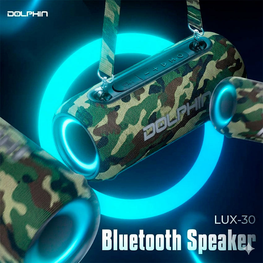 Bocina Bluetooth Dolphin Bazooka Camuflaje
