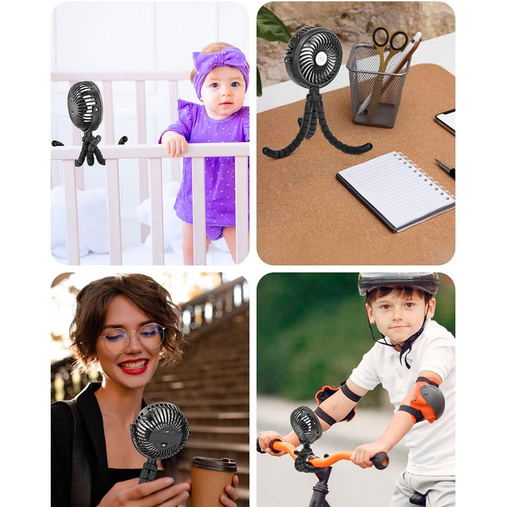 Dolphin Ventilador Portatil de Tripode Flexible Airbro