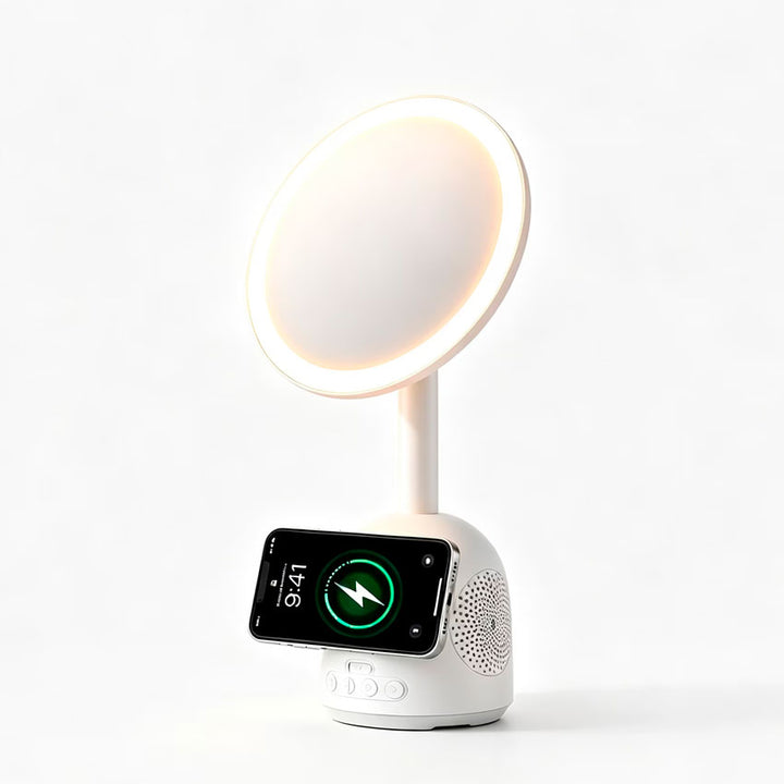 Bocina Bluetooth Techbro Espejo Vanity