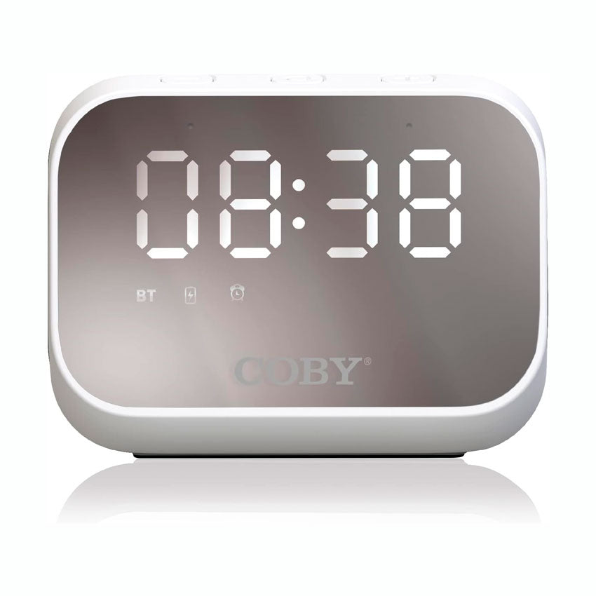 COBY RELOJ DESPERTADOR DIGITAL BLAN