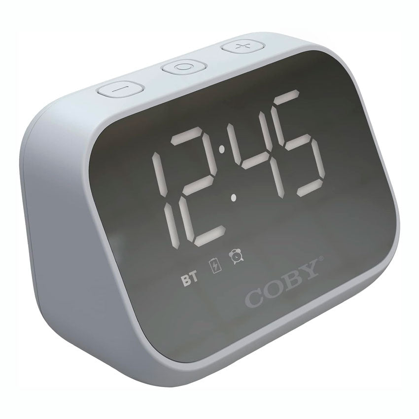 COBY RELOJ DESPERTADOR DIGITAL BLAN