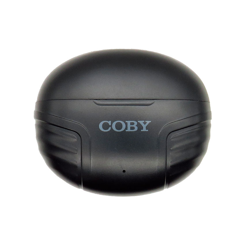 AUDIFONOS TRUE WIRELESS COBY NOISE CANCELLING NEGRO