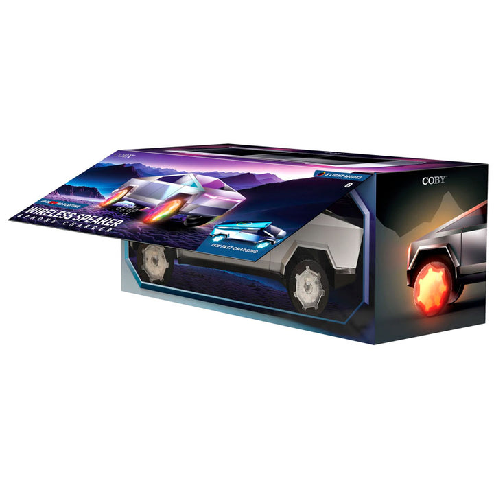 Bocina Bluetooth Coby Truck Silver