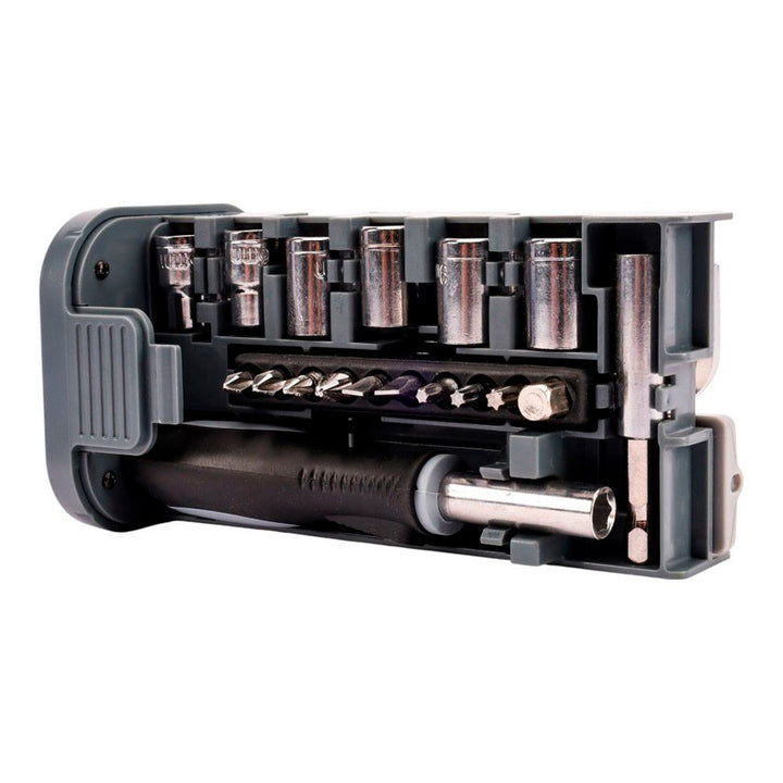 Bocina Bluetooth Coby Toolbox/linterna Black