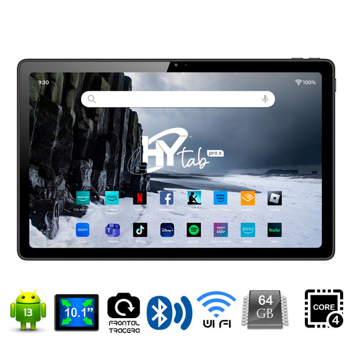 Hyundai Tablet Pc 10.1" 4 Gb Ram 64 Gb Memoria Interna Android 13
