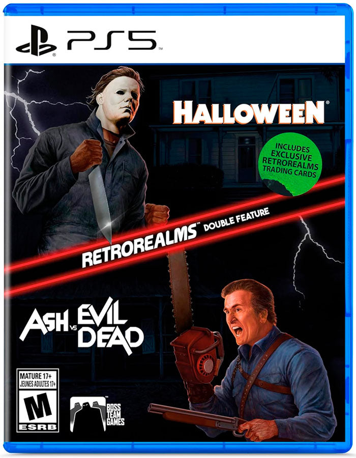 Retrorealms Halloween & Ash Vs Evil Dead Playstation 5