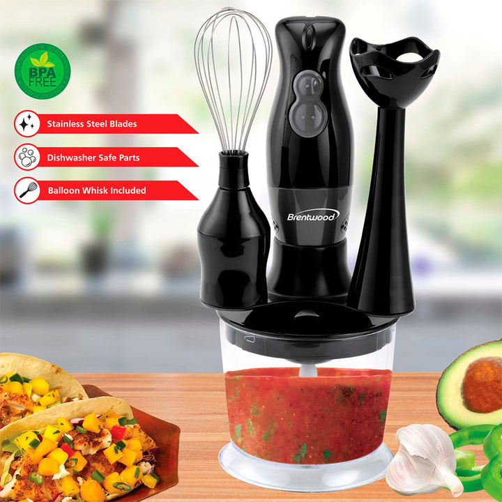 BRENTWOOD BATIDORA Y PROCESADOR ALIMENTOS