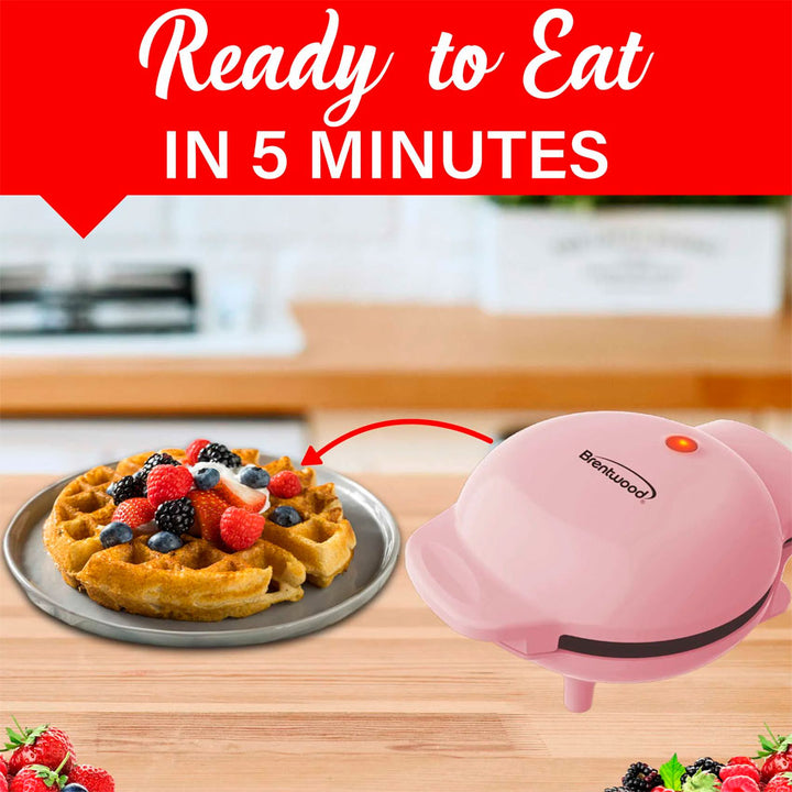 BRENTWOOD MINI WAFFLERA ROSA