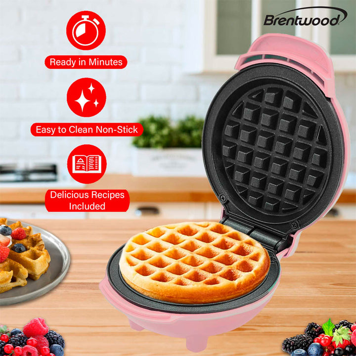 BRENTWOOD MINI WAFFLERA ROSA