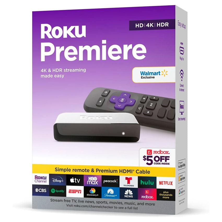 ROKU PREMIER 4K CONTROL REMOTO DISPOSITIVO STREAMING