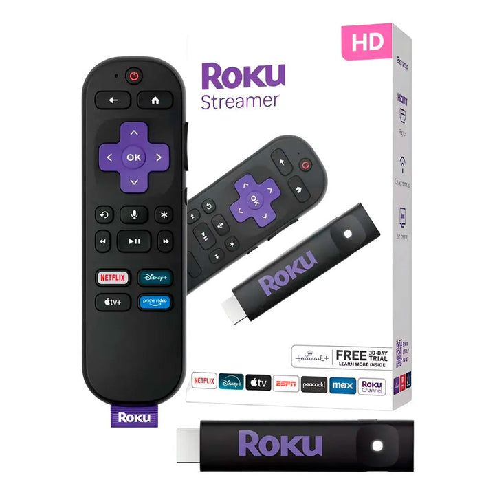 Roku Streaming Hd Stick 3840s2 con Control por Voz y Dolby Audio