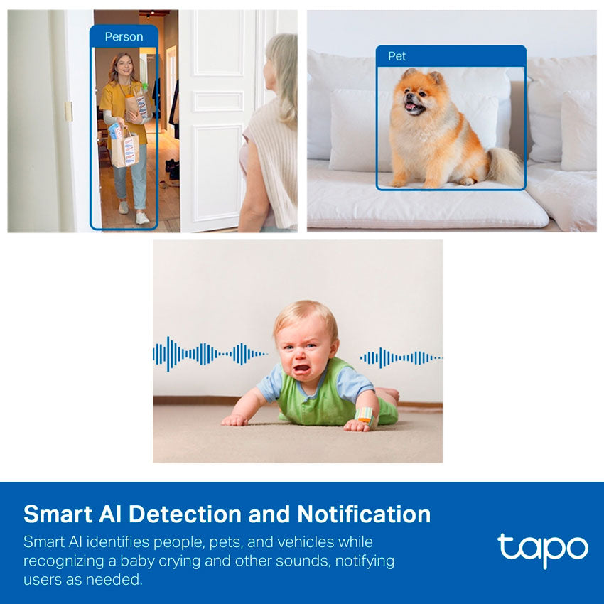 TP-LINKCAMARA DE SEGURIDAD CON AI