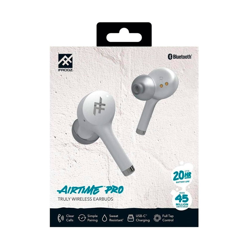 AUDIFONOS TRUE WIRELESS IFROGZ AIRTIME PRO 2 BLANCO