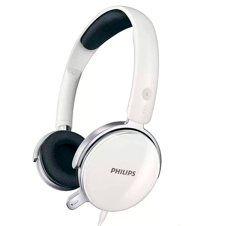 PHILIPS AUDIFONOS ALAMBRICOS ON EAR COLOR BLANCO