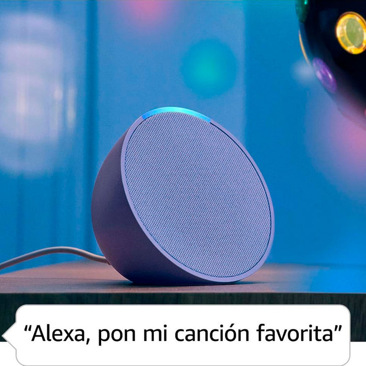 ASISTENTE DE VOZ AMAZON ECHO POP 1ST GEN. GLACIER WHITE