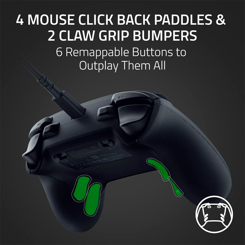 RAZER CONTROL ALÁMBRICO WOLVERINE V3 TOURNAMENT EDITION (REACONDICIONADO) PARA XBOX SERIES X|S, ONE, PC