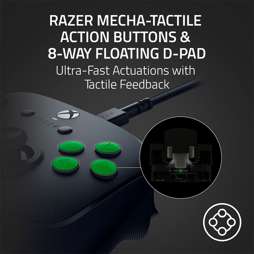RAZER CONTROL ALÁMBRICO WOLVERINE V3 TOURNAMENT EDITION (REACONDICIONADO) PARA XBOX SERIES X|S, ONE, PC