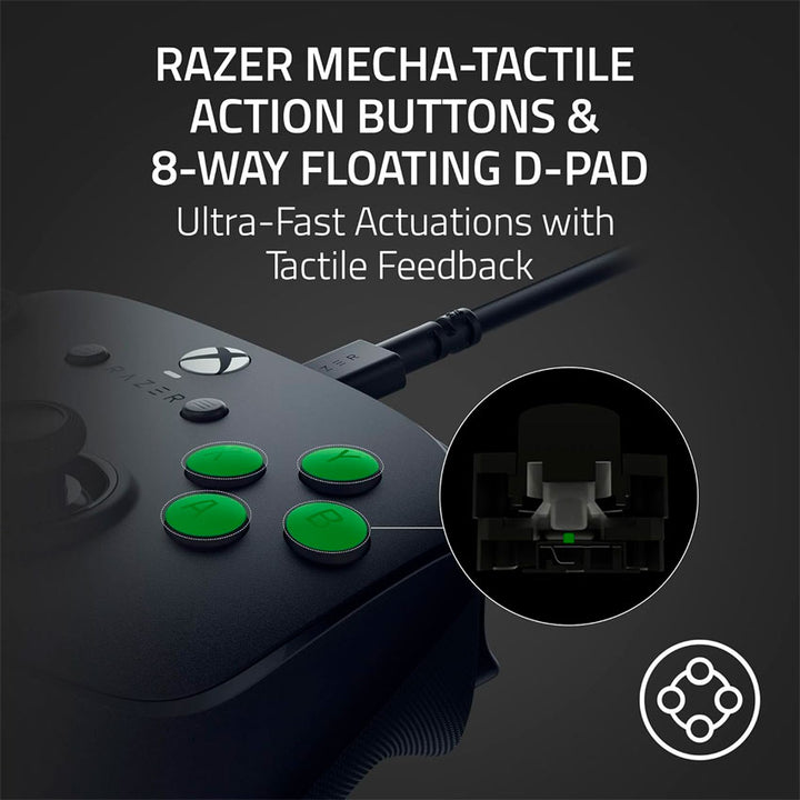 RAZER CONTROL ALÁMBRICO WOLVERINE V3 TOURNAMENT EDITION (REACONDICIONADO) PARA XBOX SERIES X|S, ONE, PC
