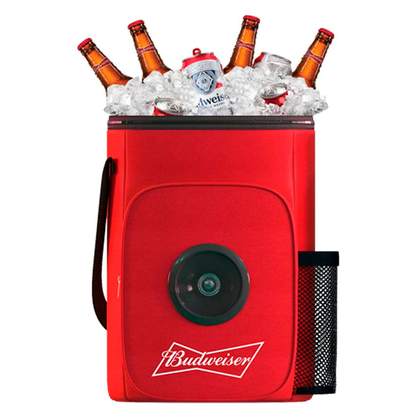 BUDWEISER LUNCH BAG BLUETOOTH PORTATIL BLUETOOTH ?4.2 COLOR ROJO