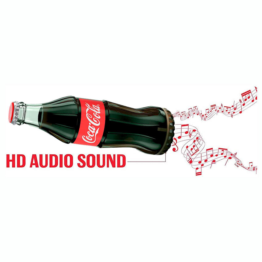 COCA-COLA CC-BBS-CC1 BOCINA BLUETOOTH BOTELLA