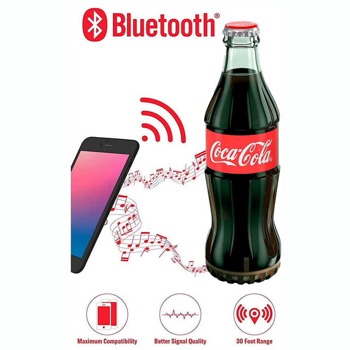 COCA-COLA CC-BBS-CC1 BOCINA BLUETOOTH BOTELLA