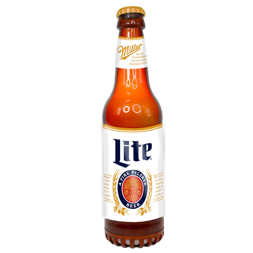 MILLER LITE BOCINA BLUETOOTH PORTATIL BOTELLA