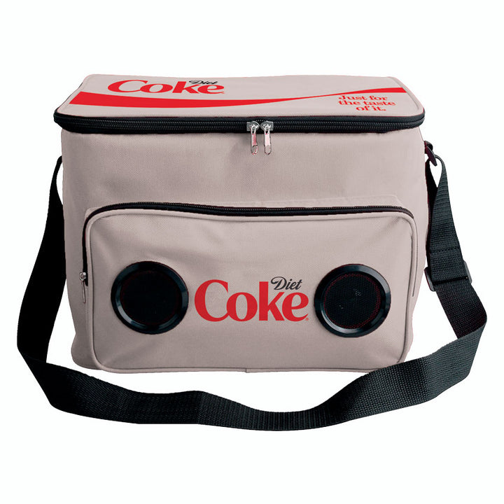 DIET COKE BOCINA BLUETOOTH Y COOLER BAG